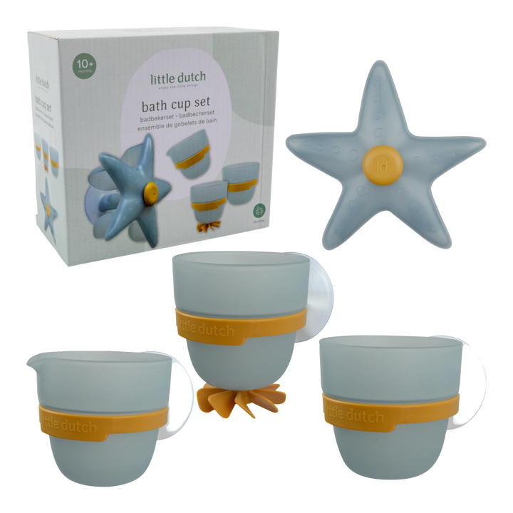 Little Dutch Bath Play Cups | Starfish