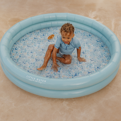 Little Dutch Inflatable Pool 150cm | Ocean Dreams Blue
