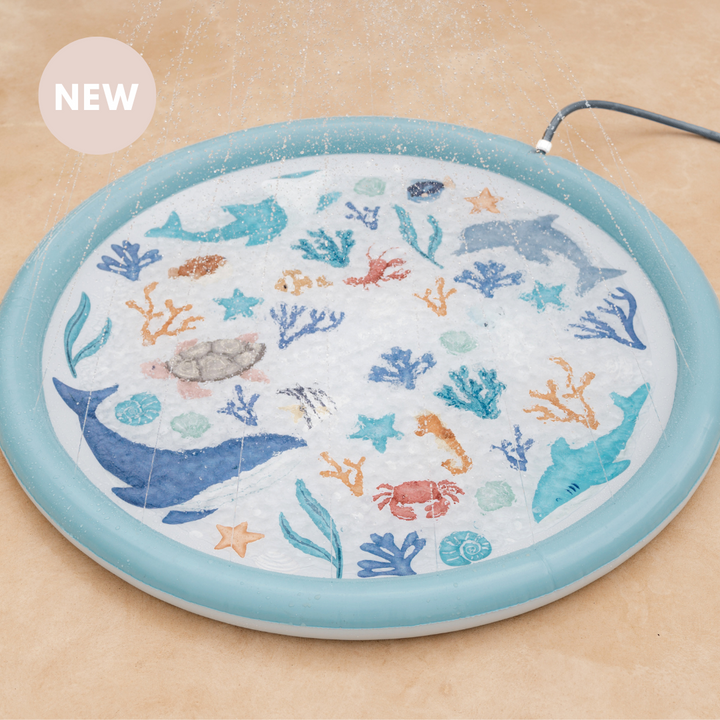 Little Dutch Sprinkler Mat | Ocean Dreams Blue