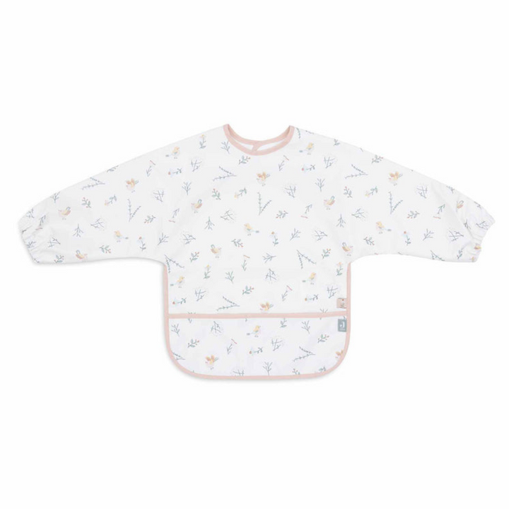 Jollein Waterproof Bib With Sleeves | Lovely Birds