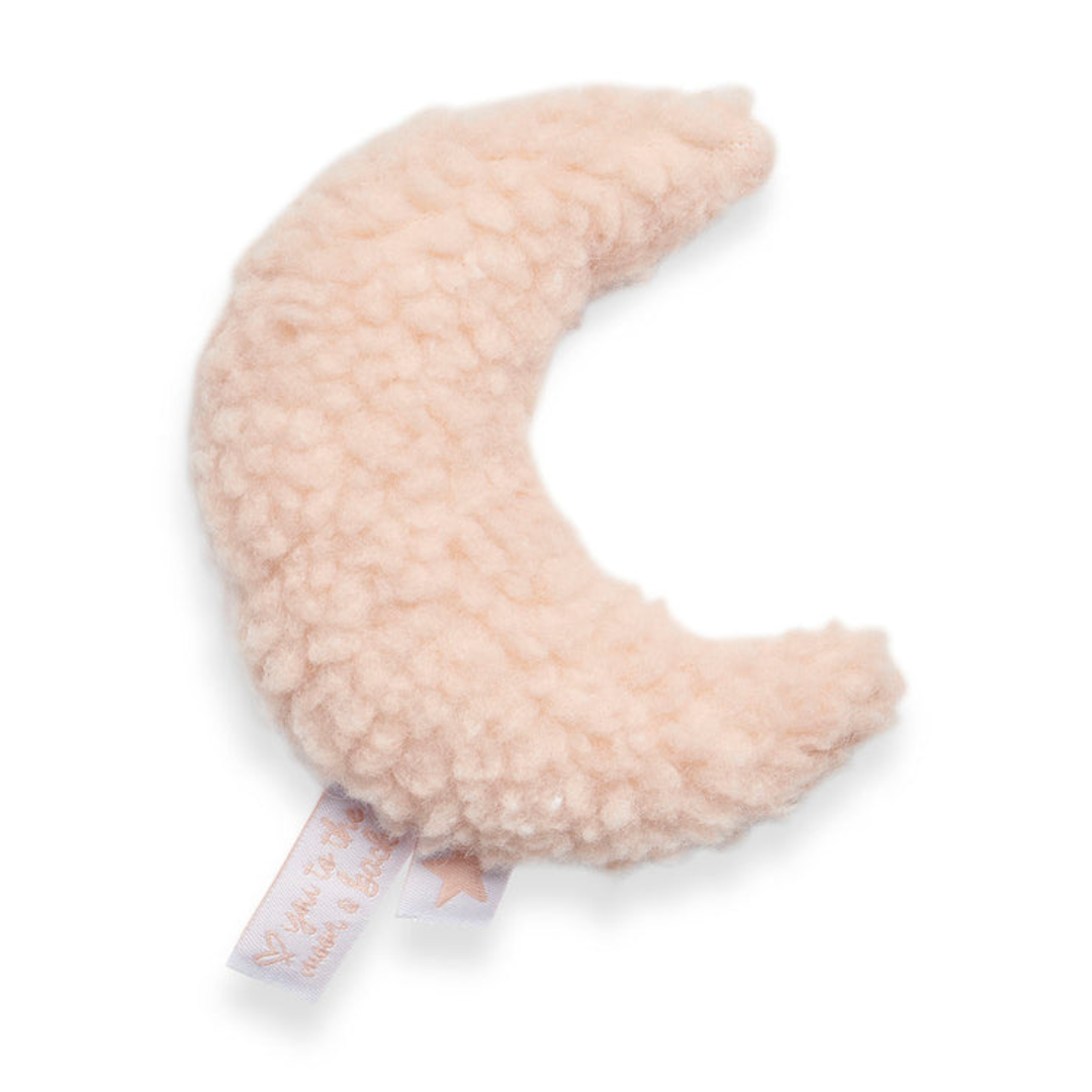 Jollein Rattle Moon | Pale Pink