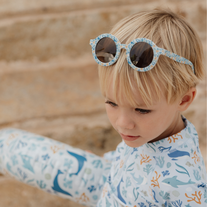 Little Dutch Kids Sunglasses | Ocean Dreams Blue