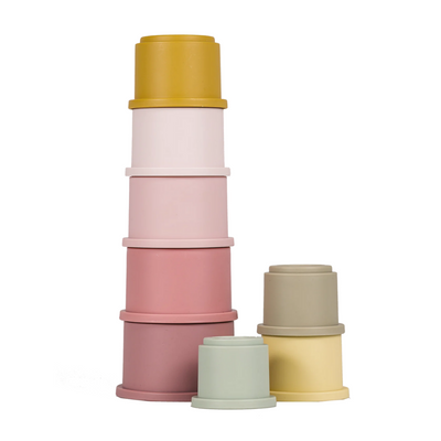 Little Dutch Stacking Cups | Pink