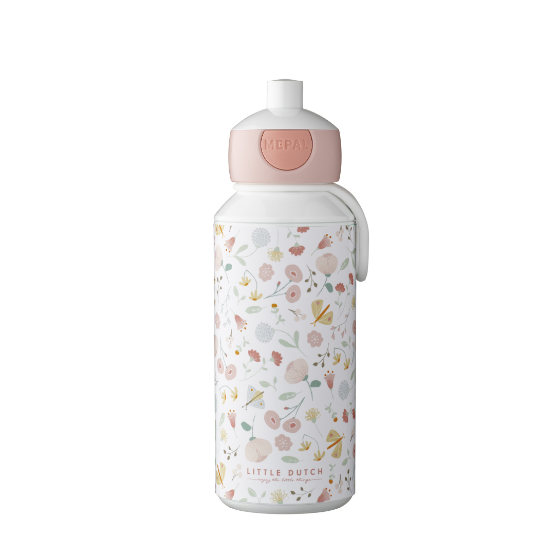 Little Dutch x Mepal Water Bottle | Flowers & Butterflies