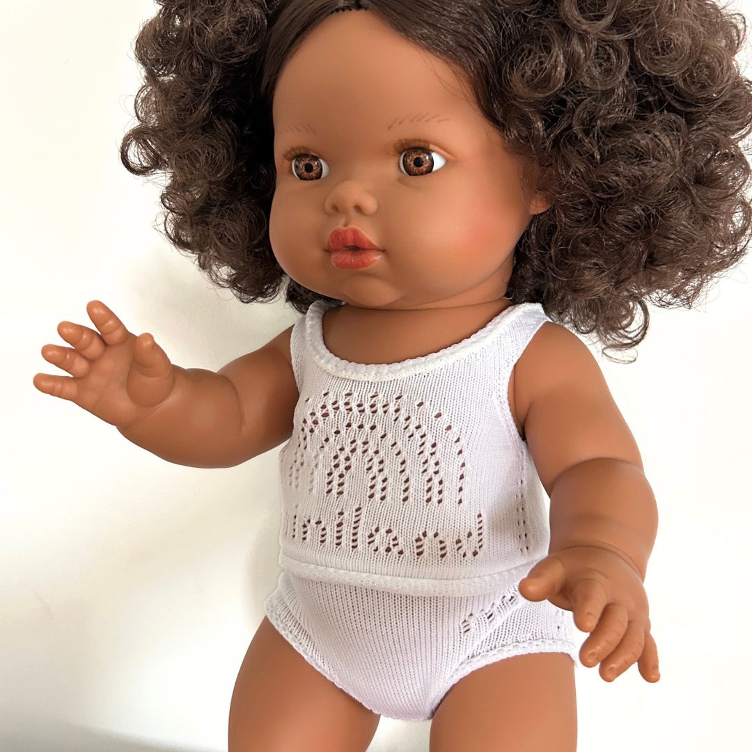 Doll Underwear Set | White