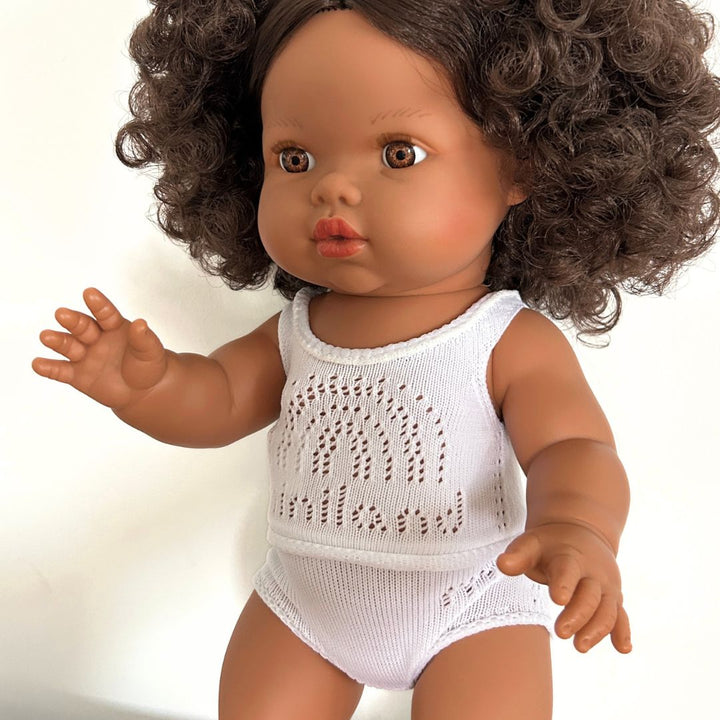 Doll Underwear Set | White