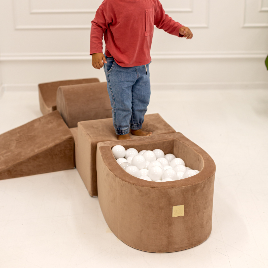 Make Your Own Play Set With Mini Ball Pit | Velvet Beige