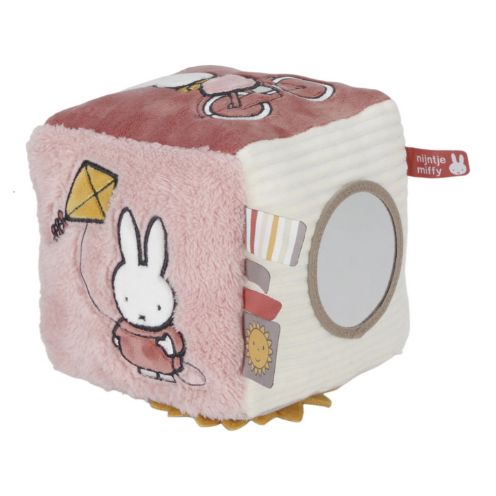 Miffy Soft Activity Cube | Fluffy Pink