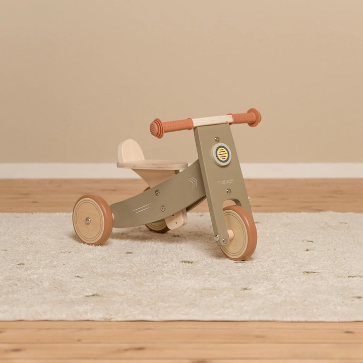 Little Dutch Wooden Tricycle | Olive