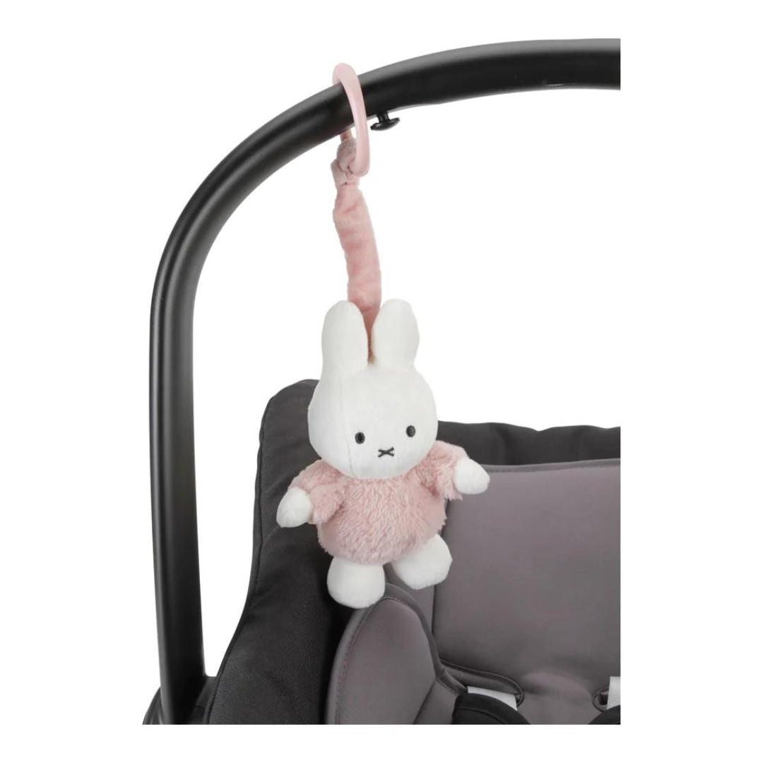 Miffy Hanging Toy | Fluffy Pink