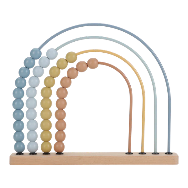 Little Dutch Wooden Abacus Rainbow | Forest Friends