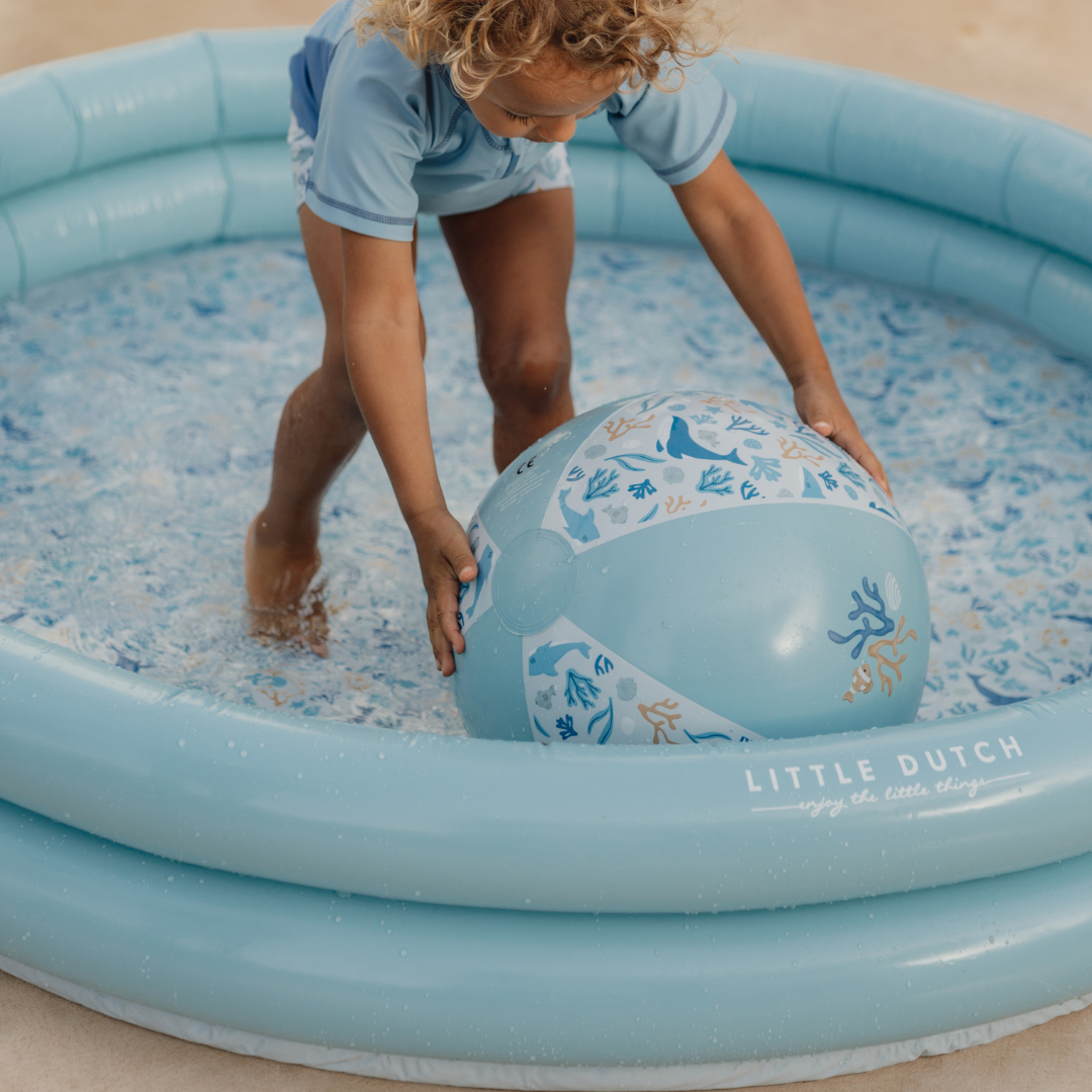 Little Dutch Inflatable Pool 150cm | Ocean Dreams Blue
