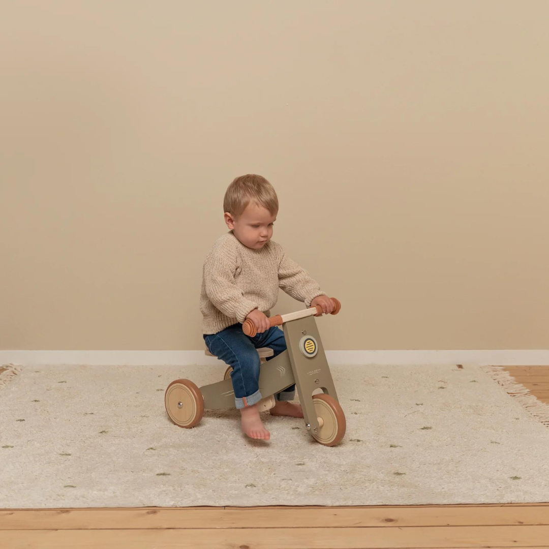 Little Dutch Wooden Tricycle | Olive