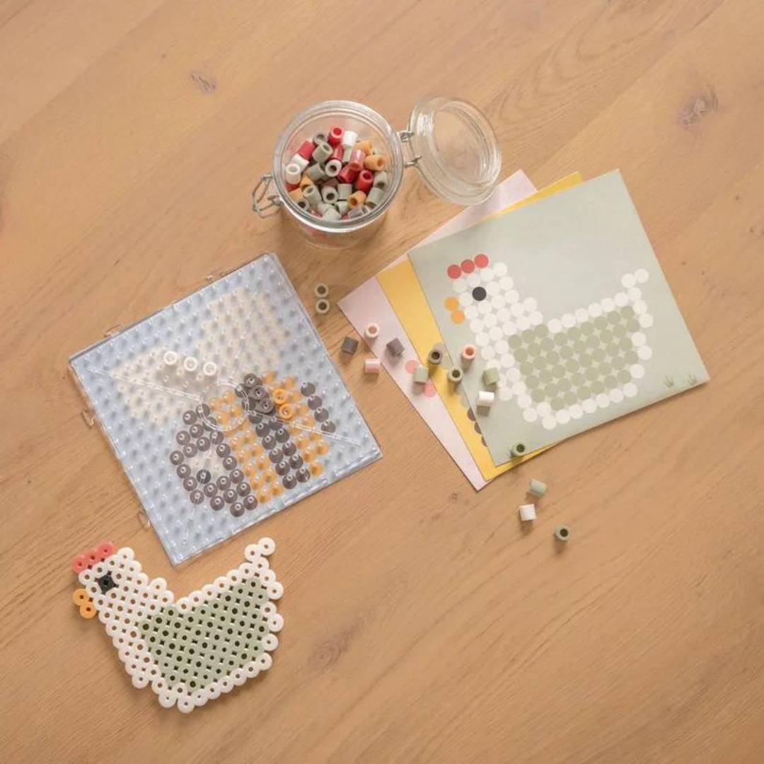 Little Dutch Mega Iron On Beads | Little Farm