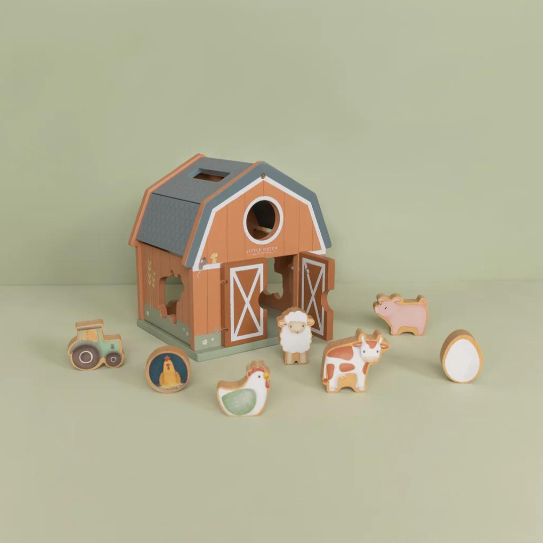 Little Dutch Shape Sorter | Little Farm