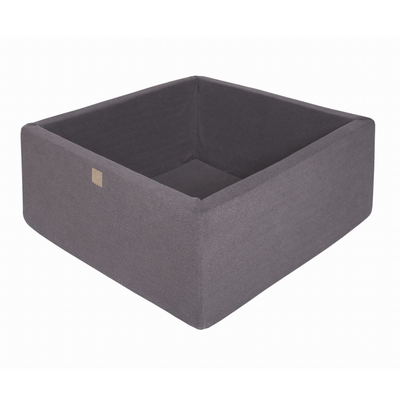 Make Your Own Square Ball Pit | Cotton Dark Grey