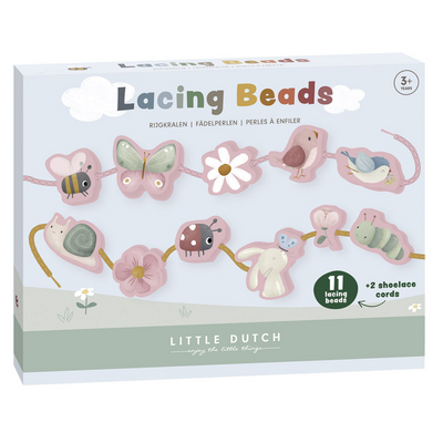 Little Dutch Lacing Beads | Flowers & Butterflies