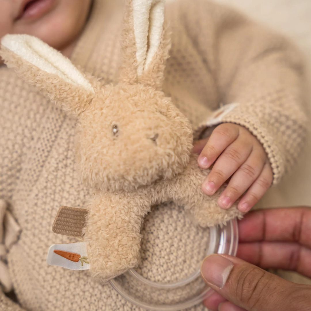 Little Dutch Ring Rattle | Baby Bunny