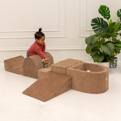 Make Your Own Play Set With Mini Ball Pit | Velvet Beige