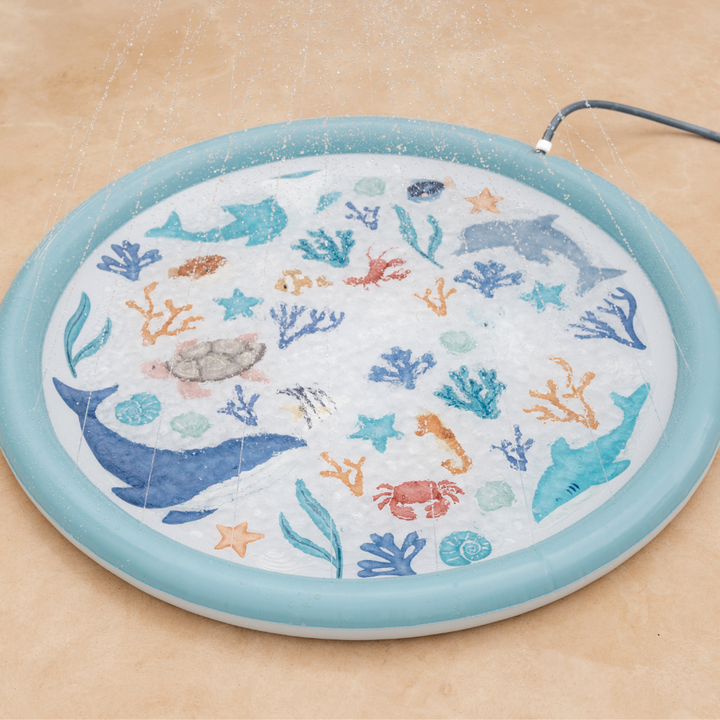 Little Dutch Sprinkler Mat | Ocean Dreams Blue