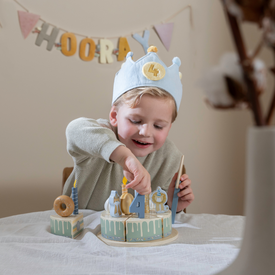 Little Dutch Birthday Crown | Blue