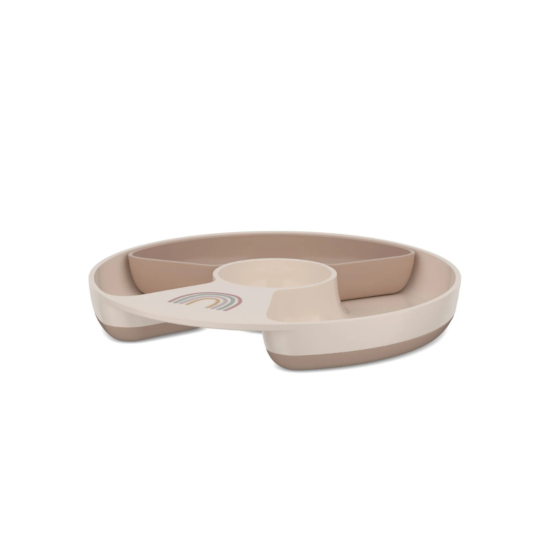 Mepal Divider Plate | Sunshine & Rainbow