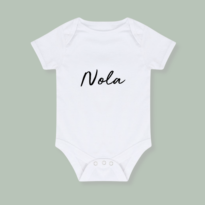 Personalised Baby Vest