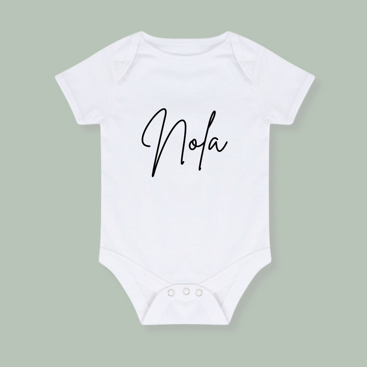Personalised Baby Vest