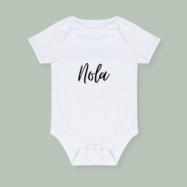 Personalised Baby Vest