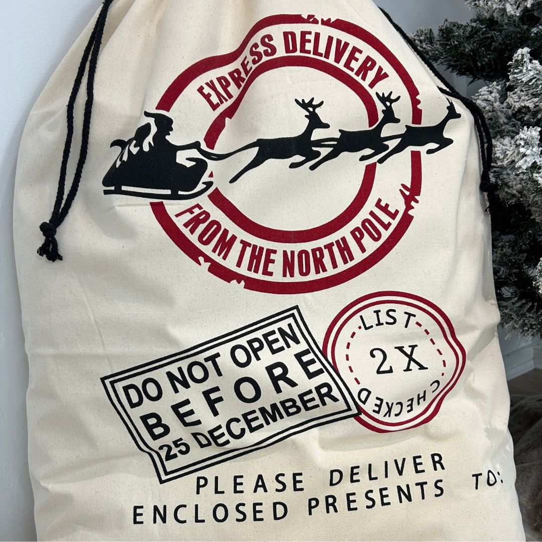 Personalised North Pole Express Sack | Large