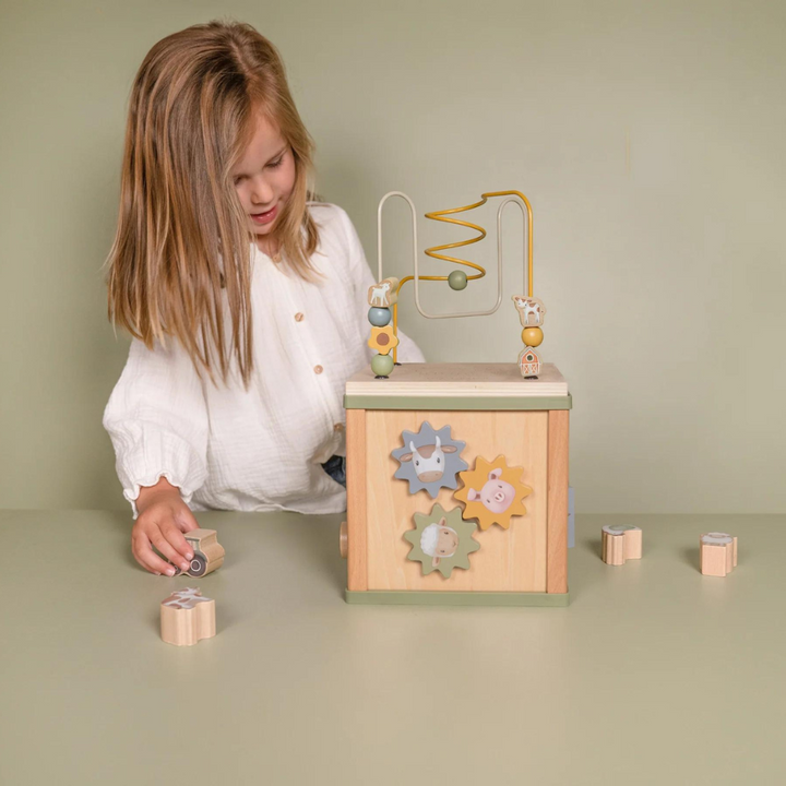 Little Dutch Activity Cube | Little Farm