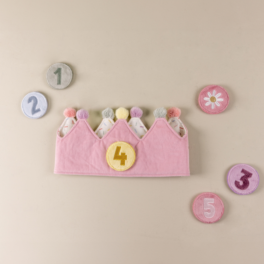 Little Dutch Birthday Crown | Pink