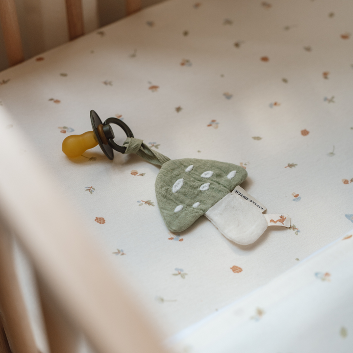 Little Dutch Cuddle Dummy Cloth | Mushroom