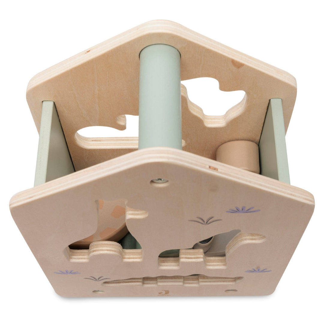 Jollein Wooden Shape Sorter | Jungle Jambo
