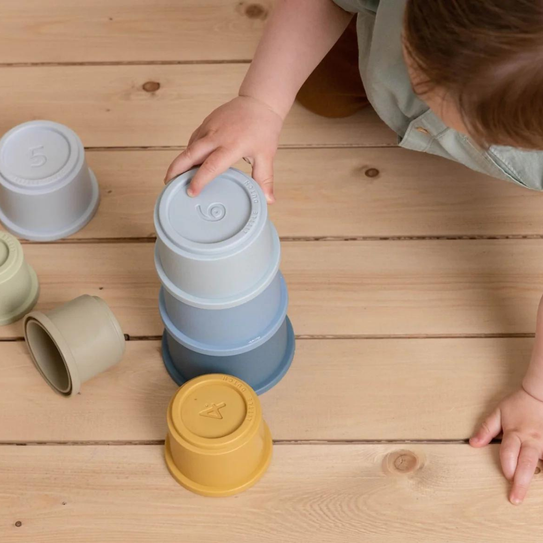 Little Dutch Stacking Cups | Blue
