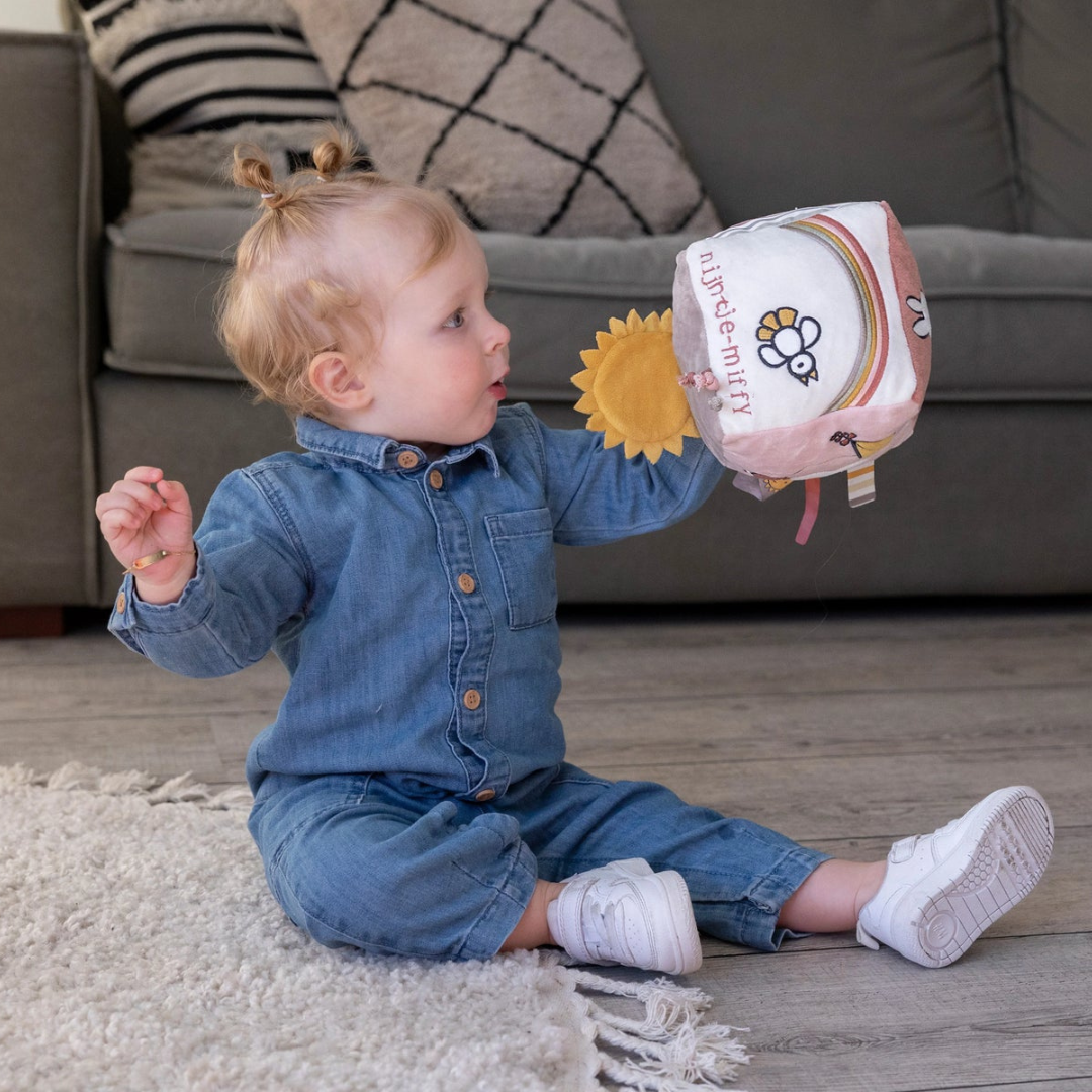 Miffy Soft Activity Cube | Fluffy Pink