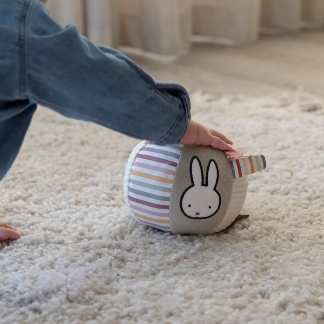 Miffy Soft Ball | Fluffy Pink