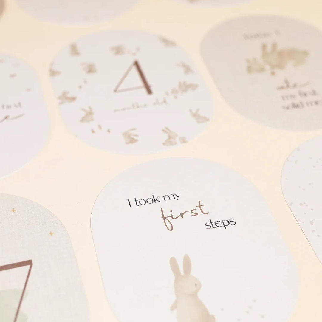 Little Dutch Baby Milestone Cards | Baby Bunny