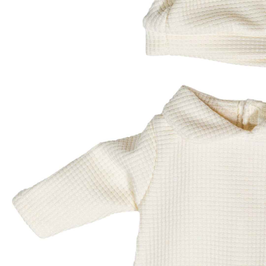 Doll Pyjama Set with Hat | Beige
