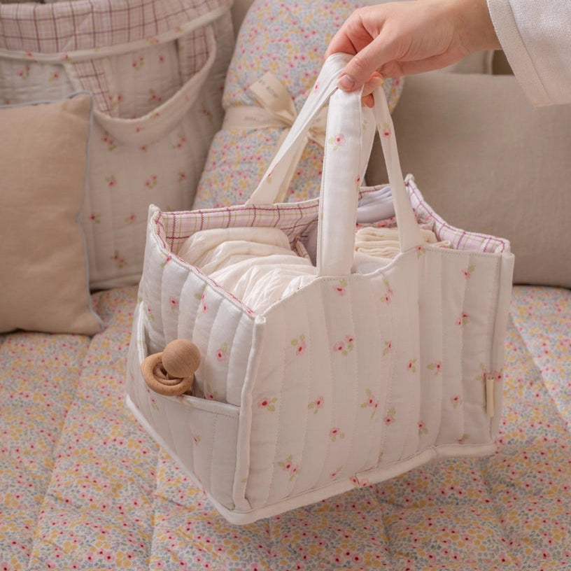 Avery Row Nappy Caddy | Anemone