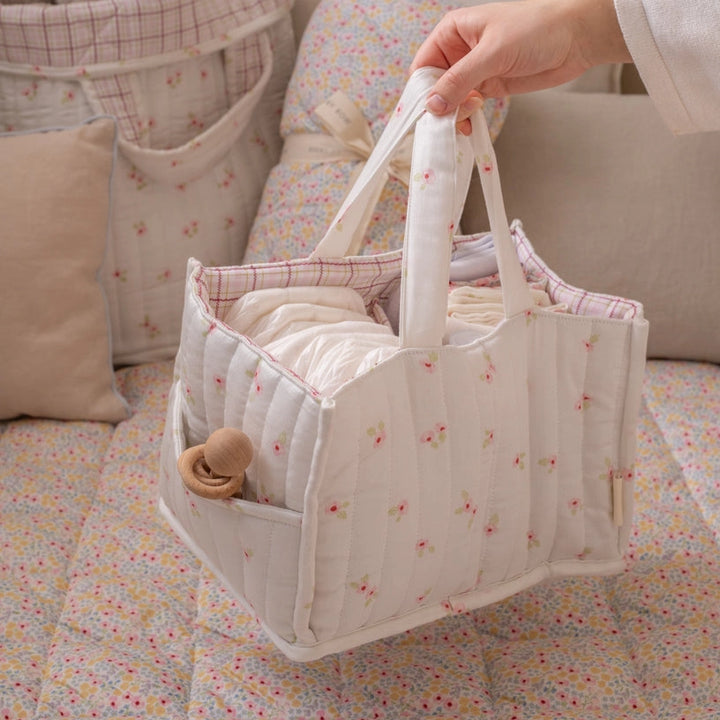 Avery Row Nappy Caddy | Anemone