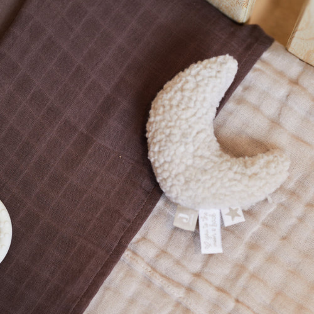 Jollein Rattle Moon | Nougat