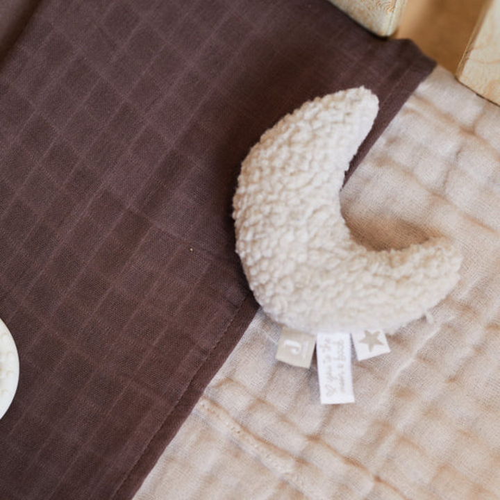 Jollein Rattle Moon | Nougat