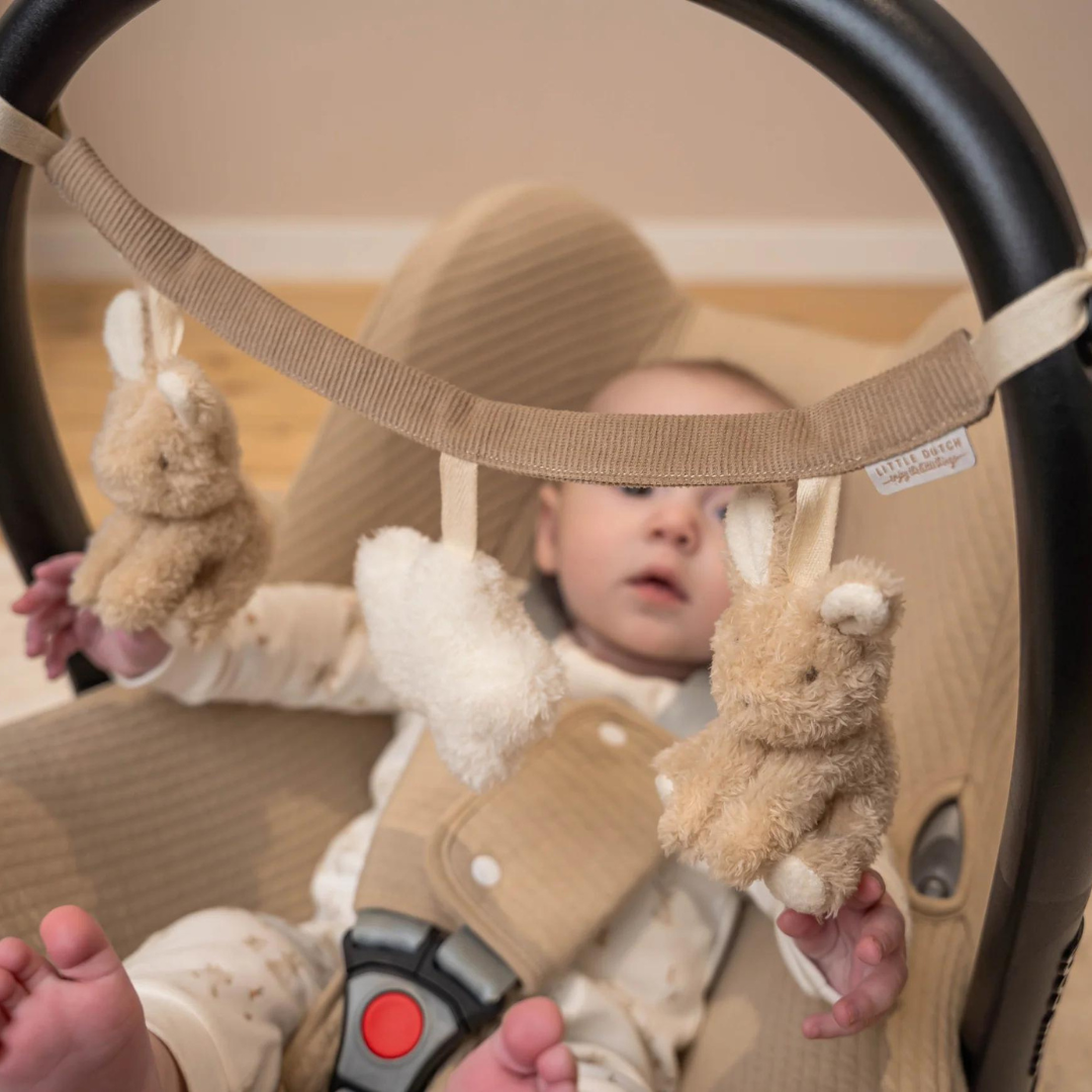 Little Dutch Car Seat Toy | Baby Bunny