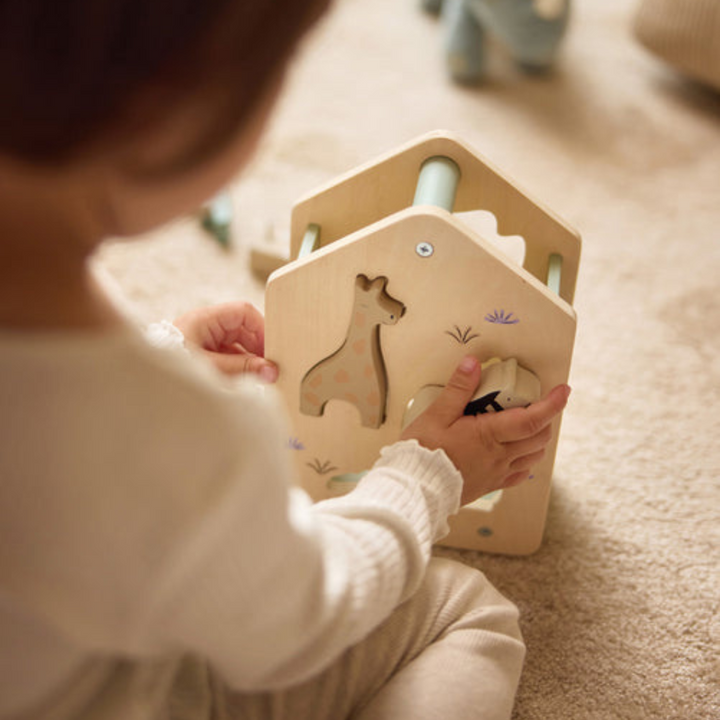 Jollein Wooden Shape Sorter | Jungle Jambo