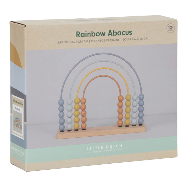 Little Dutch Wooden Abacus Rainbow | Forest Friends