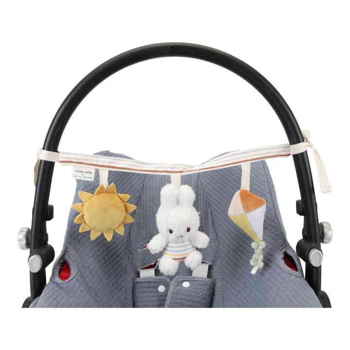 Little Dutch x Miffy Car Seat Toy | Vintage Sunny Stripes