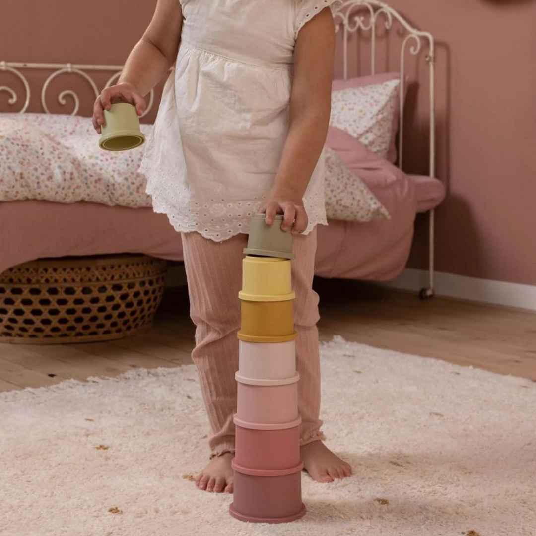 Little Dutch Stacking Cups | Pink