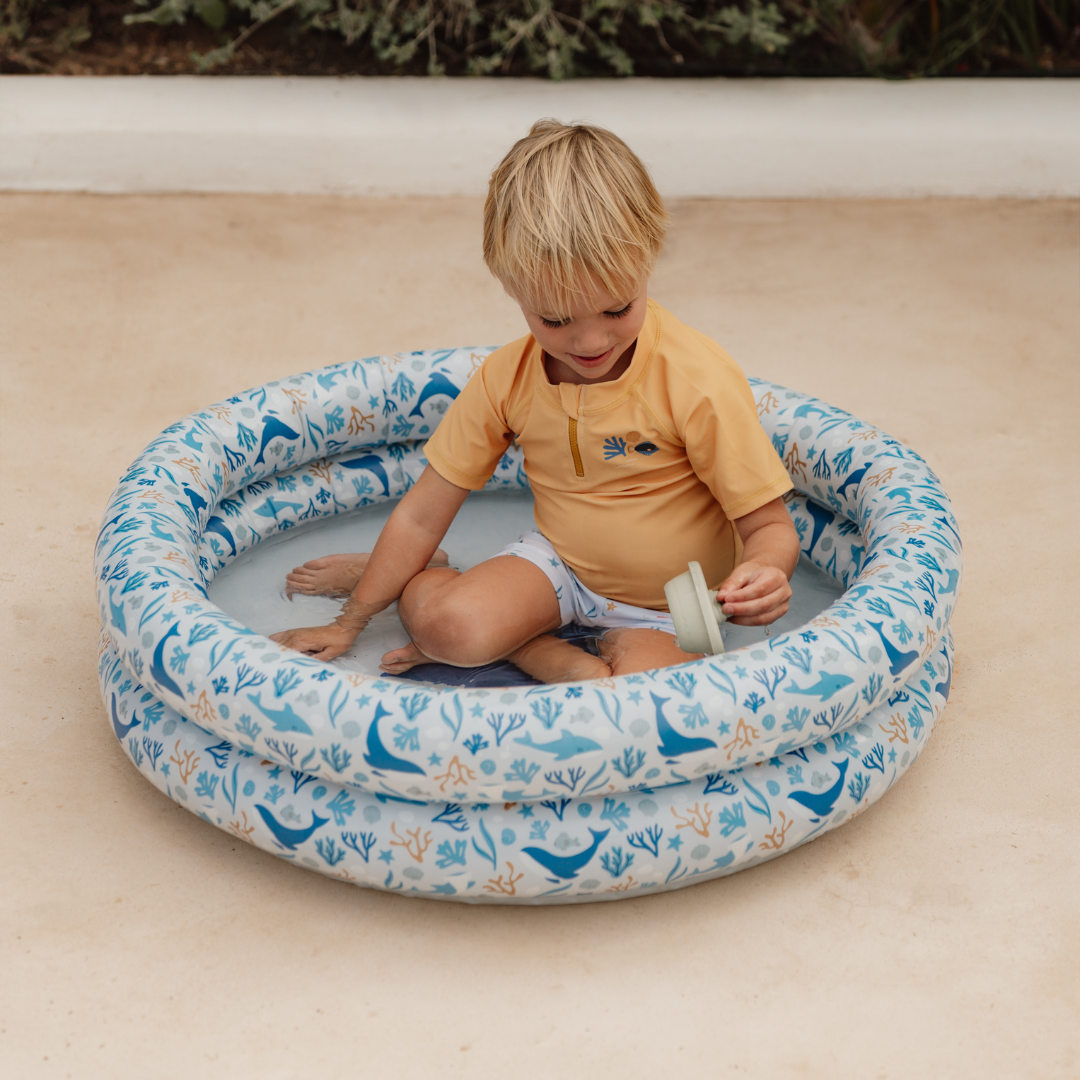 Little Dutch Inflatable Pool 80cm | Ocean Dreams Blue