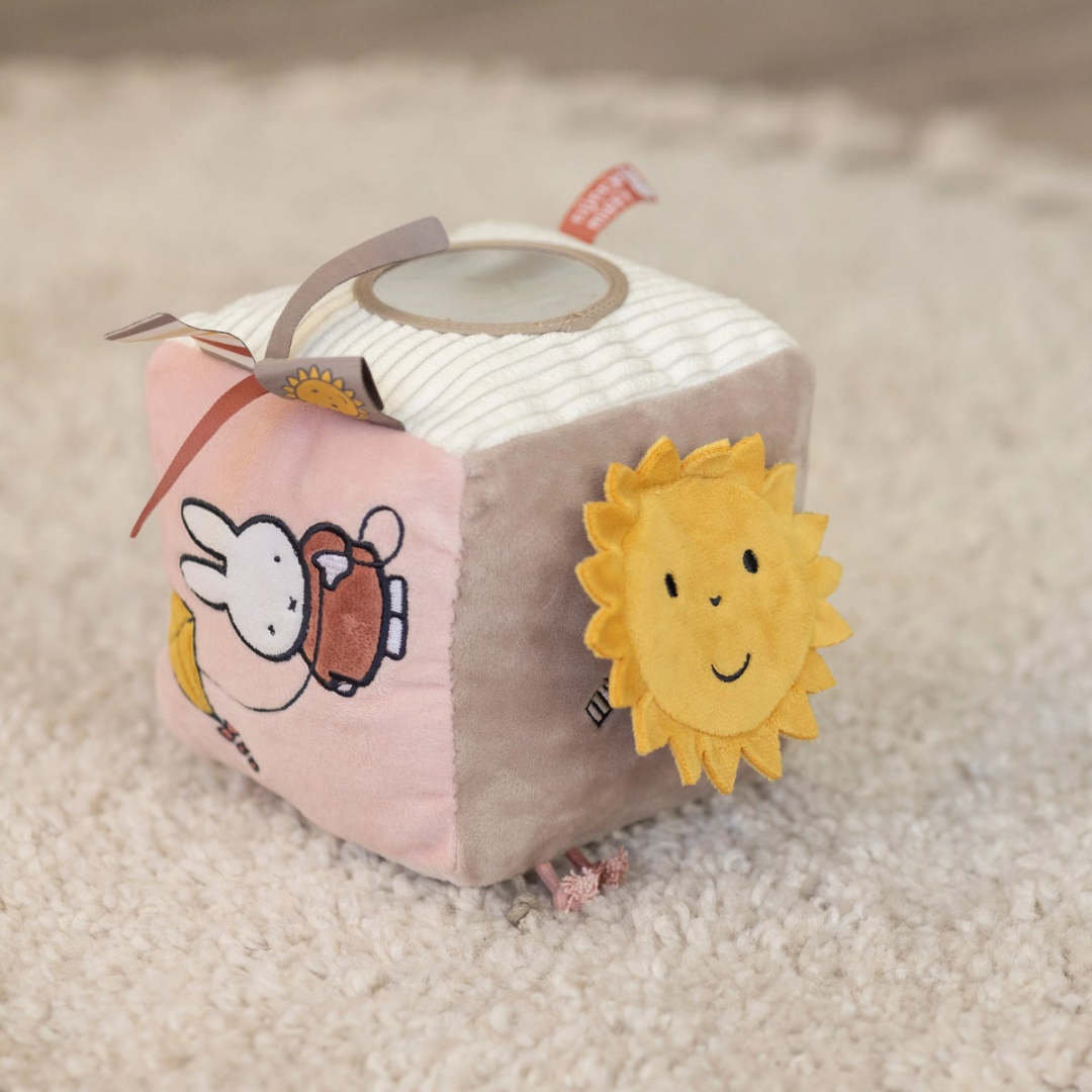 Miffy Soft Activity Cube | Fluffy Pink